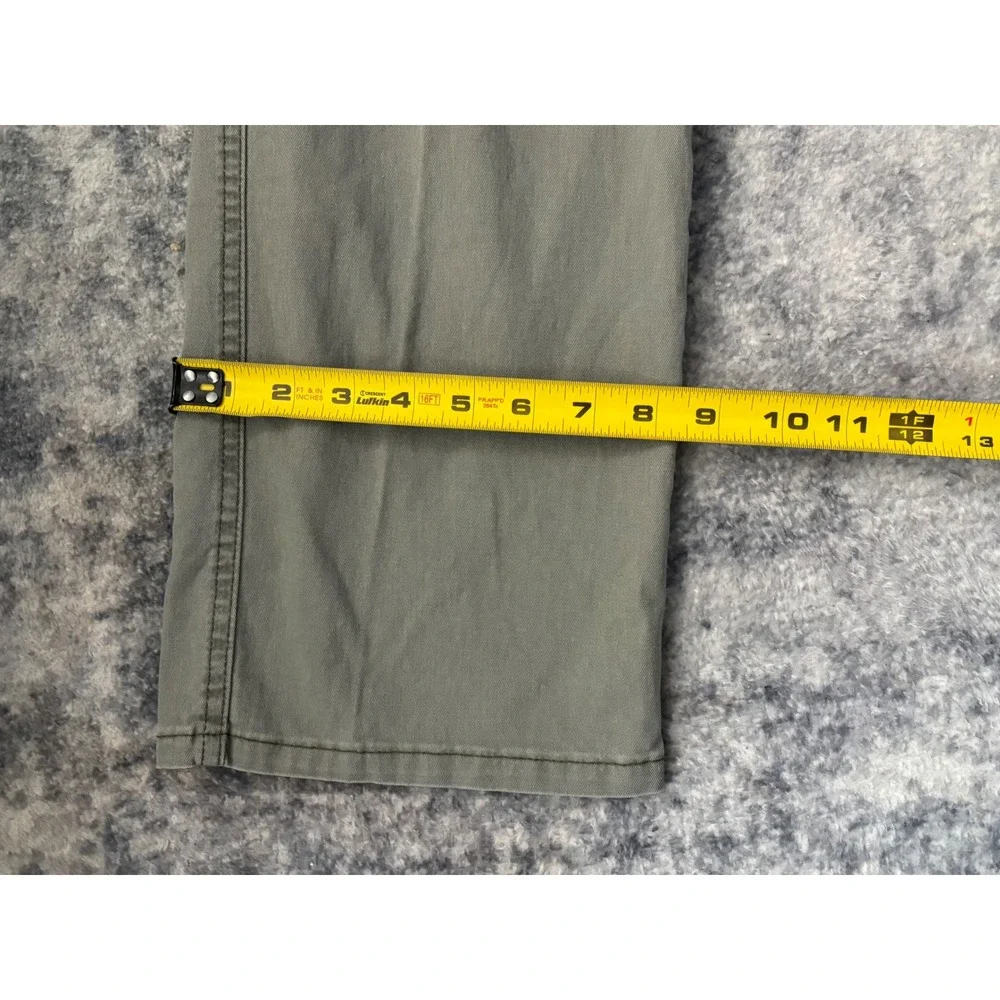 WRANGLER ATG All Terrain Gear Relaxed Cargo Pant Size 34x31 Green Hiking Outdoor